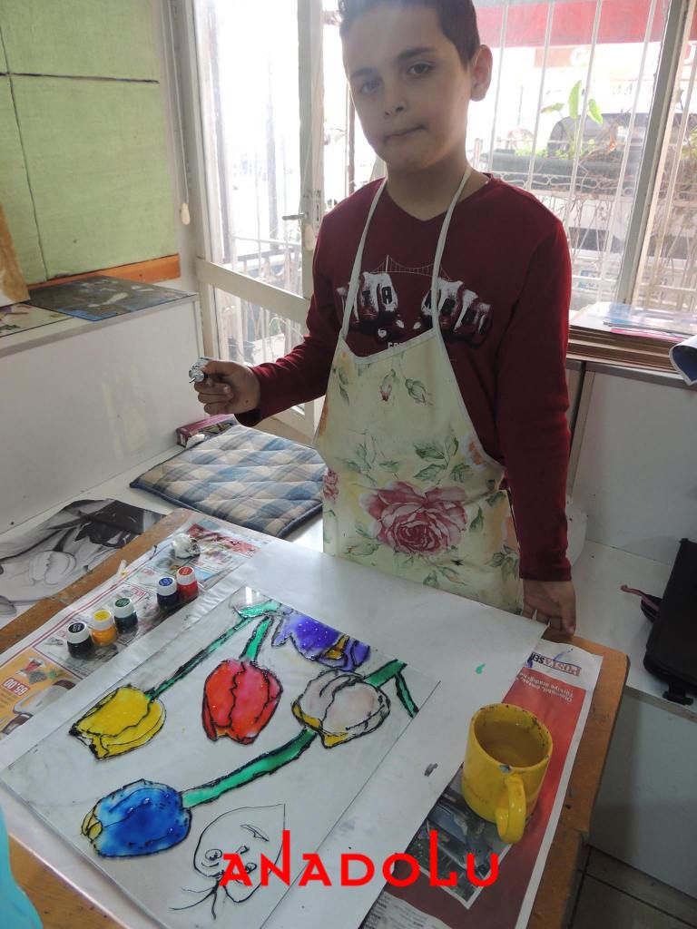 Çocuklara Yönelik Vitray Boyama Tekniği Eskişehir