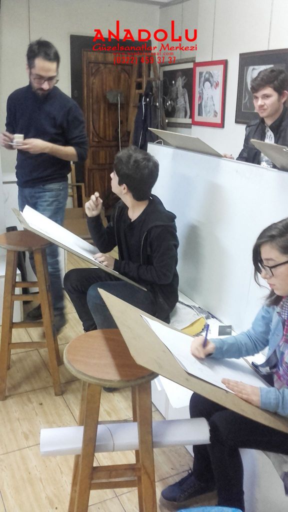 Eskişehirde Güzel Sanatlar Fakülteleri İçin Yetenek Kursları