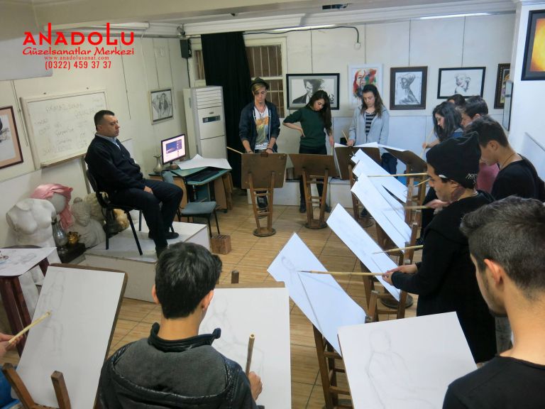 Güzel Sanatlar Fakülteleri İçin Desen Kursları Eskişehir