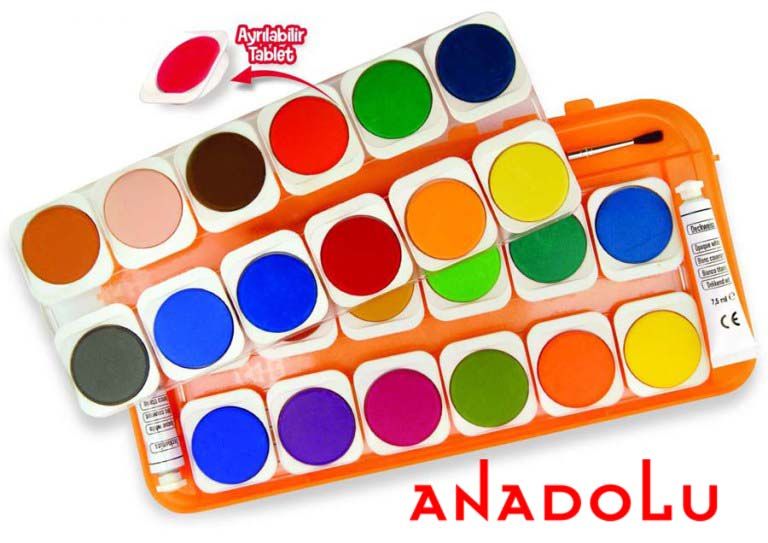 Sulu Boya Tabletleri Eskişehir